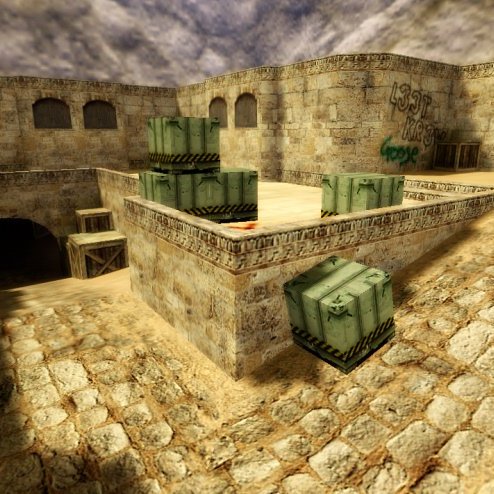 de_dust2 — CS 1.6